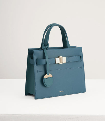 Leather Small Top Handle Bag