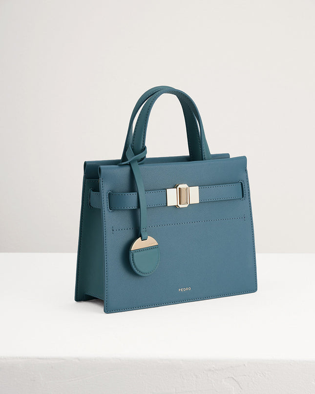 Leather Small Top Handle Bag