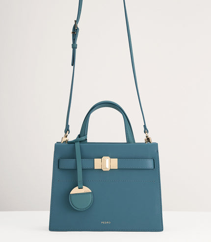 Leather Small Top Handle Bag