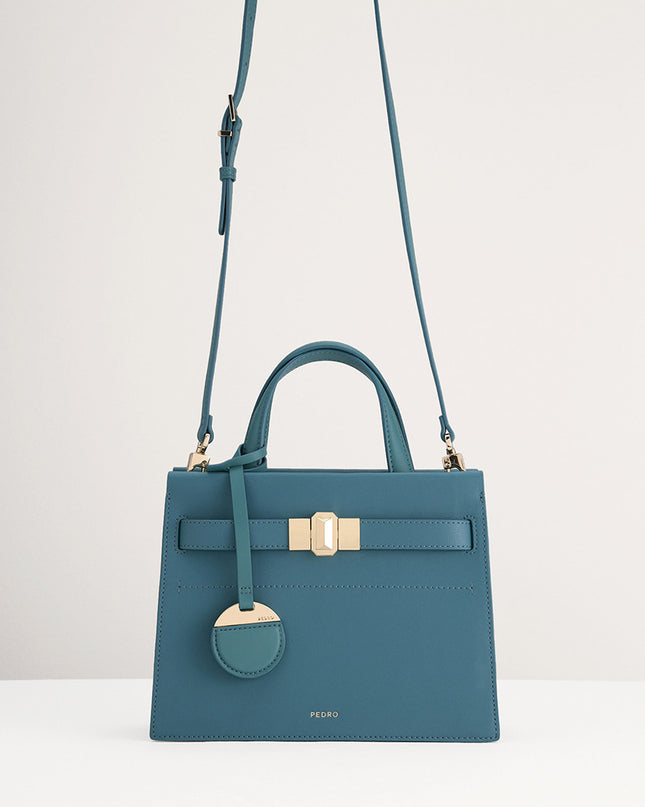 Leather Small Top Handle Bag