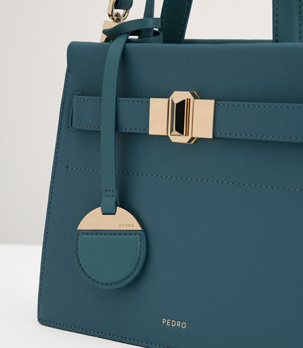 Leather Small Top Handle Bag