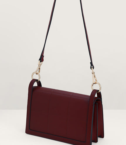 Chain Detailed Top Handle Bag