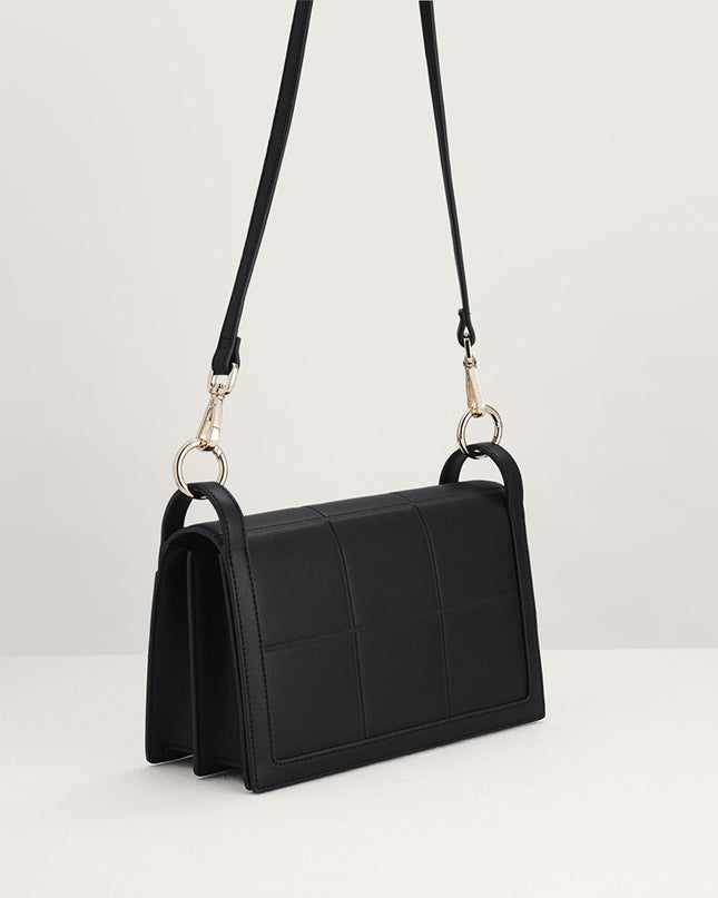 Chain Detailed Top Handle Bag