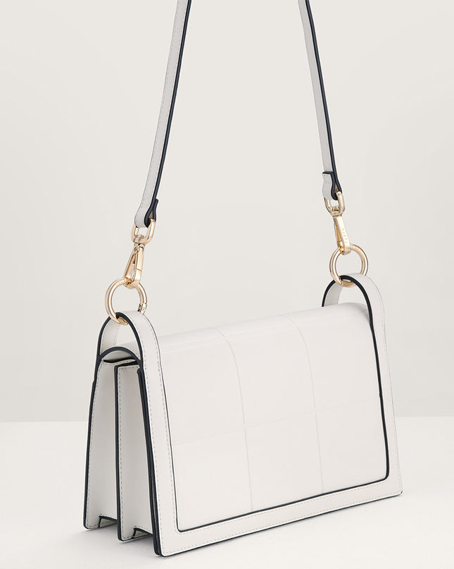 Chain Detailed Top Handle Bag