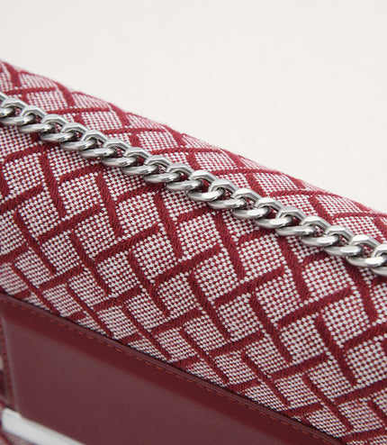 Canvas Structured Shoulder Bag