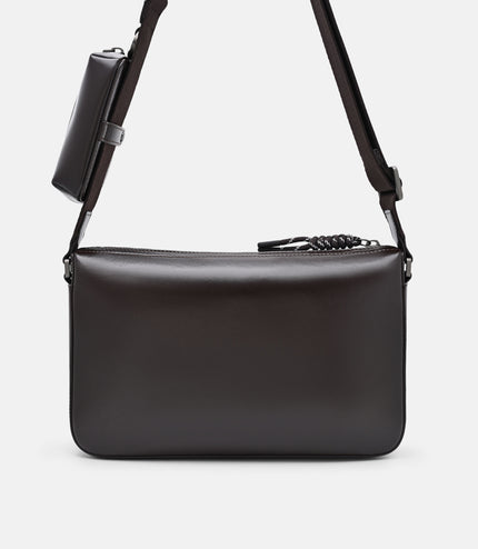 Devon Crossbody Bag - Dark Brown