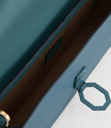 Leather Top Handle Bag