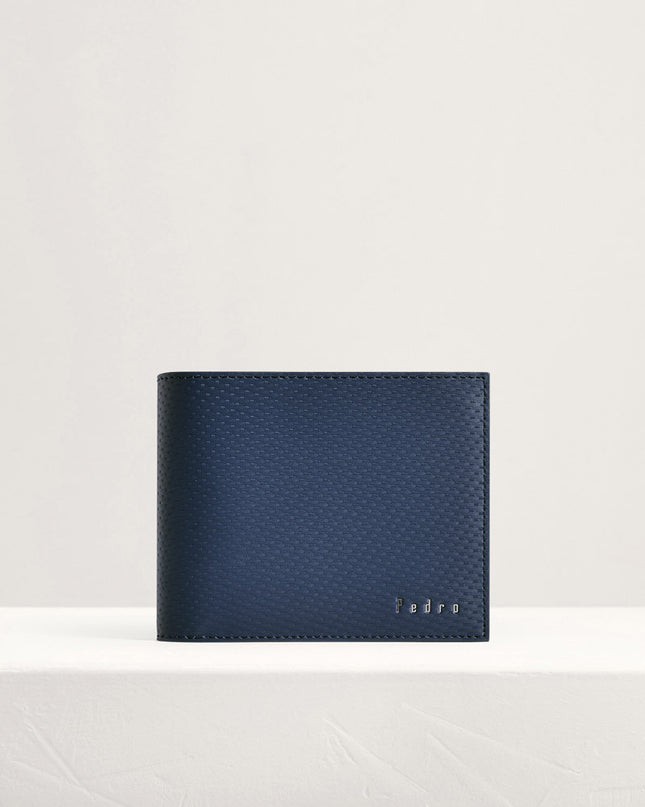 Leather Bi-Fold Flip Wallet