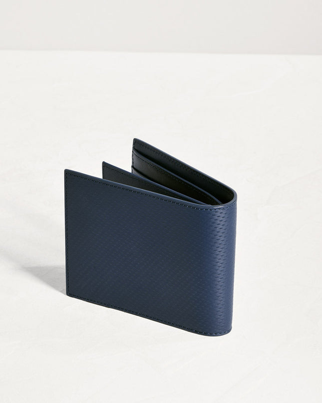 Leather Bi-Fold Flip Wallet