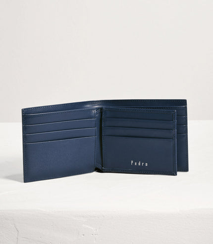 Leather Bi-Fold Flip Wallet