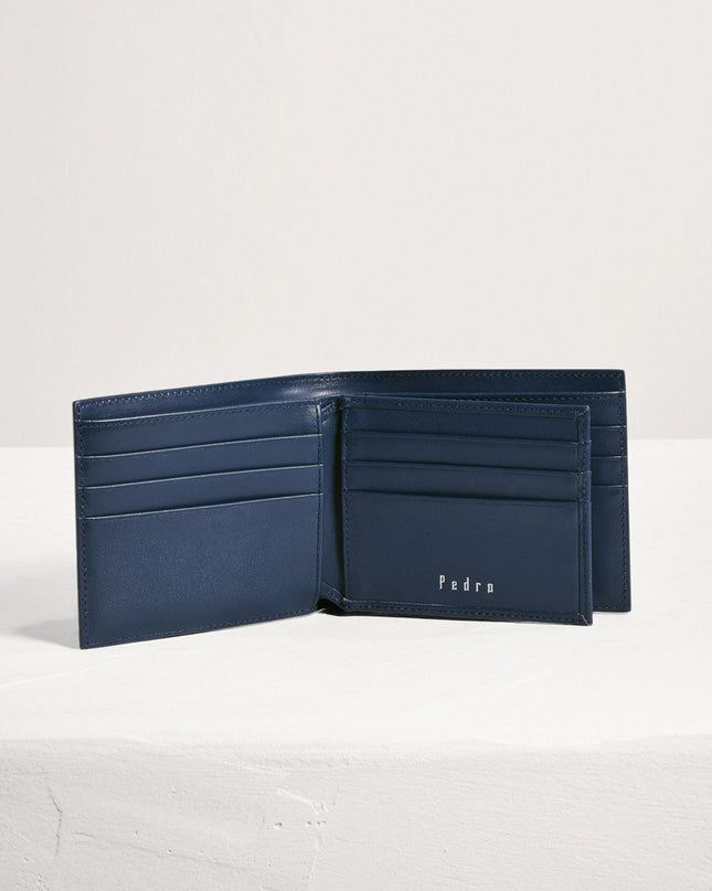 Leather Bi-Fold Flip Wallet