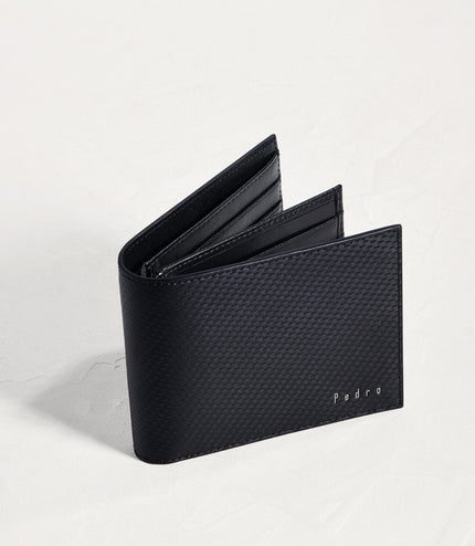 Leather Bi-Fold Flip Wallet