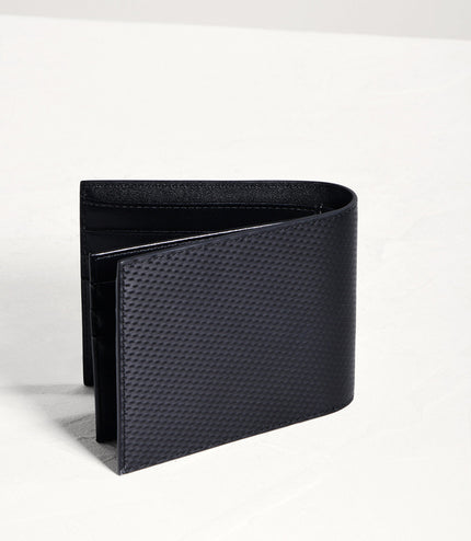 Leather Bi-Fold Flip Wallet