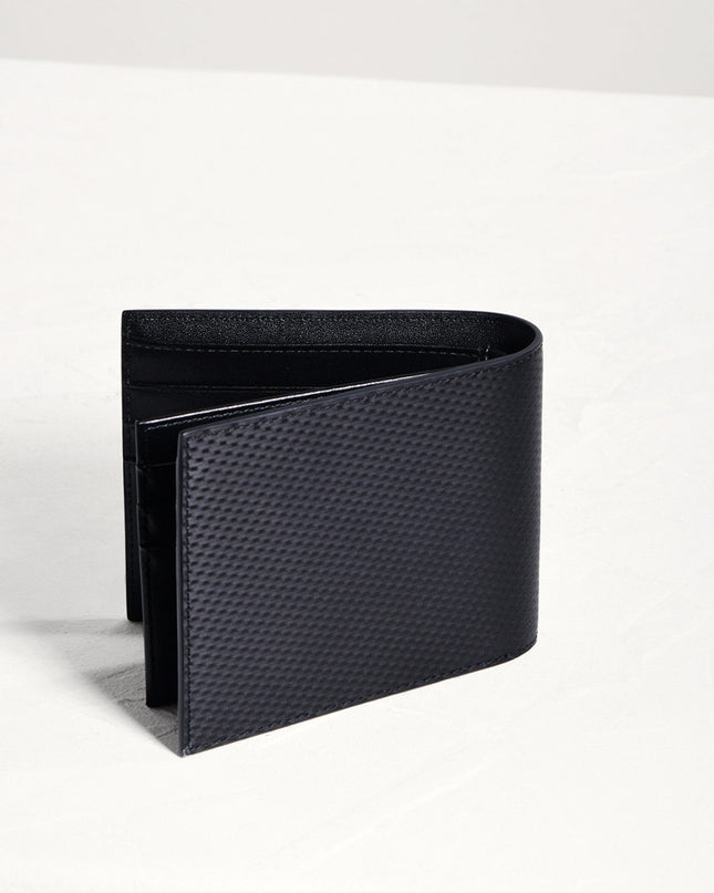 Leather Bi-Fold Flip Wallet