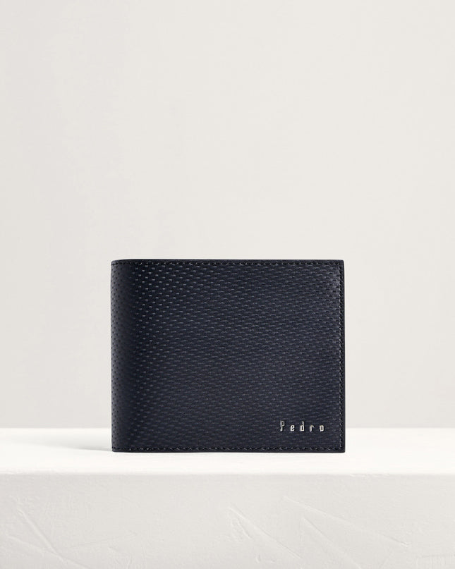 Leather Bi-Fold Flip Wallet