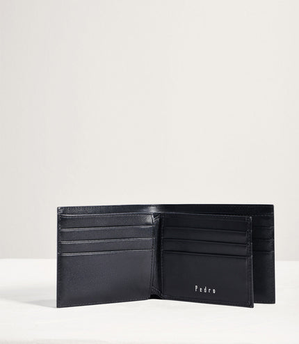Leather Bi-Fold Flip Wallet