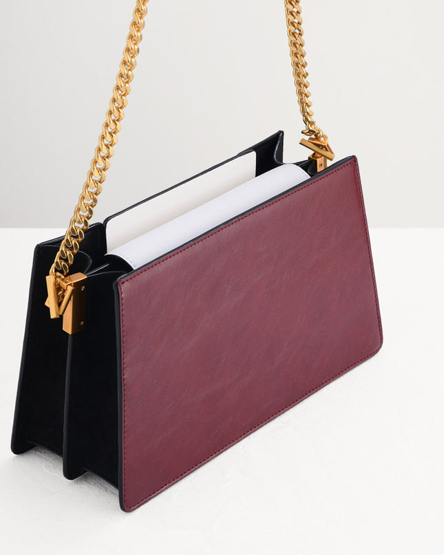 Structured Shoulder Bag