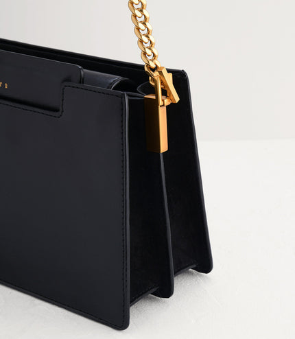 Structured Shoulder Bag