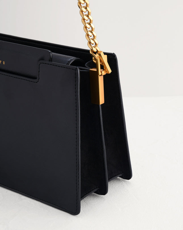 Structured Shoulder Bag