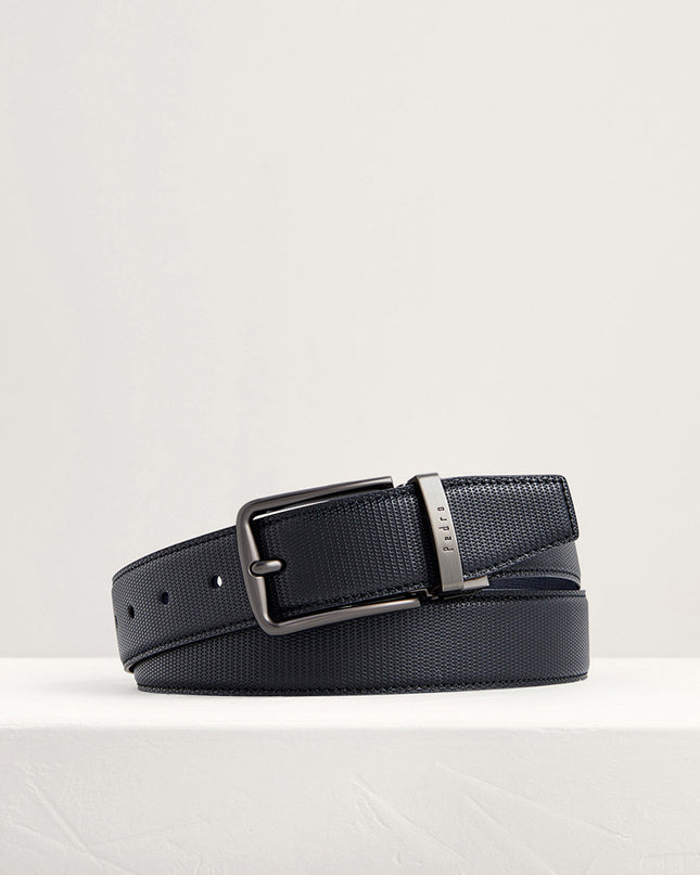 Reversible Leather Pin Belt