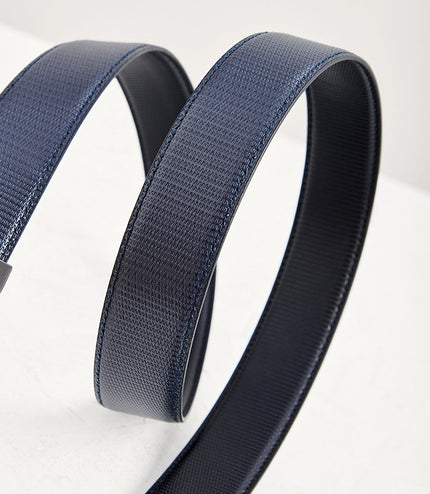 Reversible Leather Pin Belt