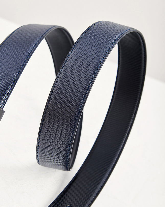 Reversible Leather Pin Belt