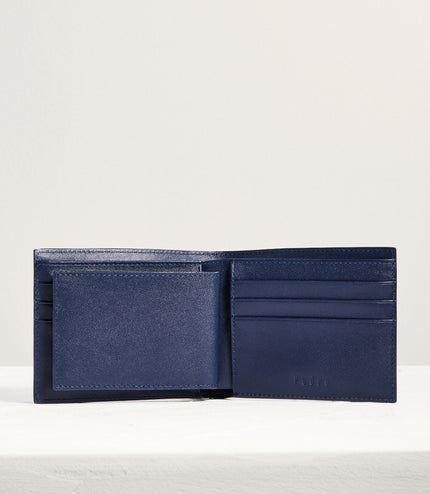 Leather Bi-Fold Wallet with Insert