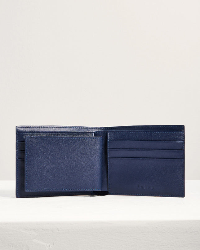 Leather Bi-Fold Wallet with Insert