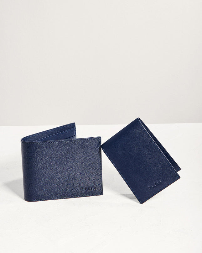 Leather Bi-Fold Wallet with Insert