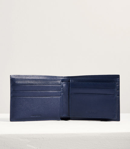 Leather Bi-Fold Wallet with Insert