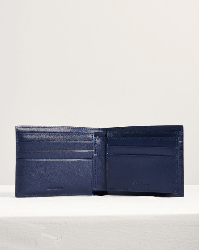 Leather Bi-Fold Wallet with Insert