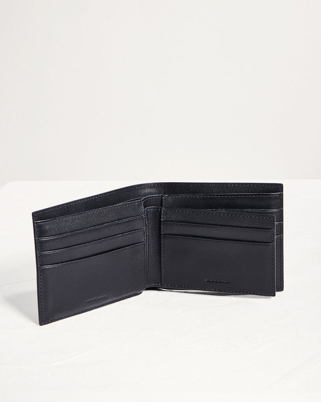 Leather Bi-Fold Wallet with Insert