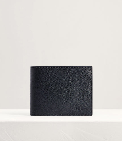 Leather Bi-Fold Wallet with Insert