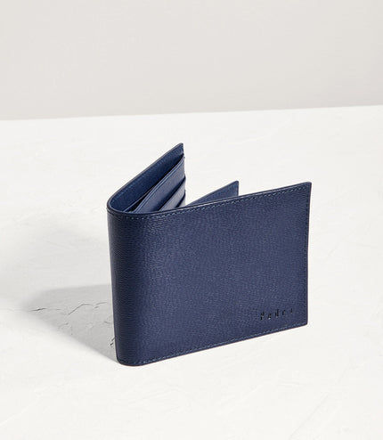 Leather Bi-Fold Wallet with Insert
