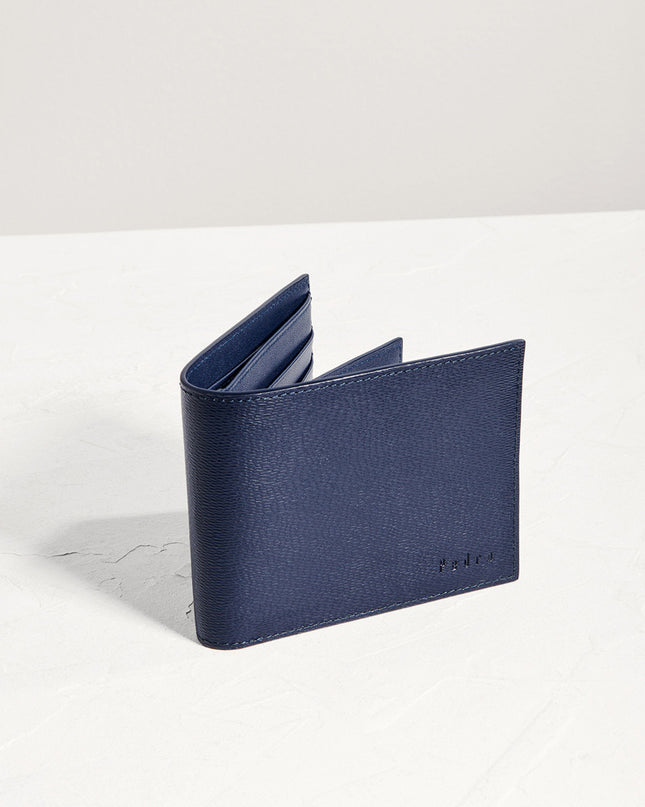 Leather Bi-Fold Wallet with Insert