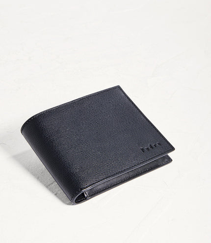 Leather Bi-Fold Wallet with Insert