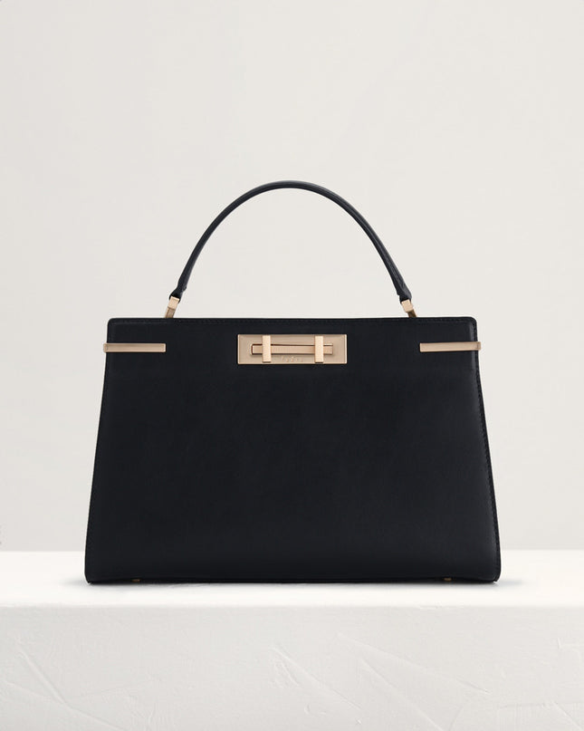 Top Handle Leather Bag