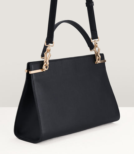 Top Handle Leather Bag