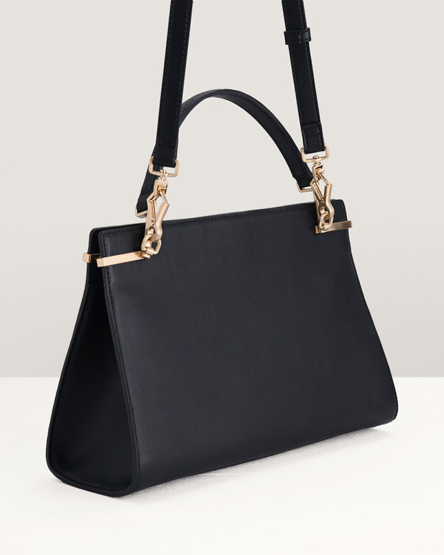 Top Handle Leather Bag