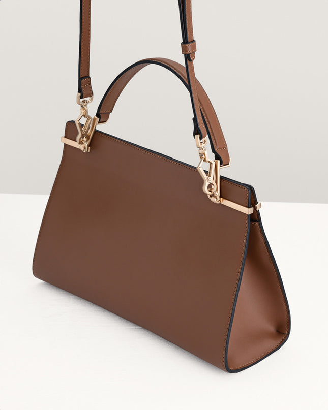 Top Handle Leather Bag