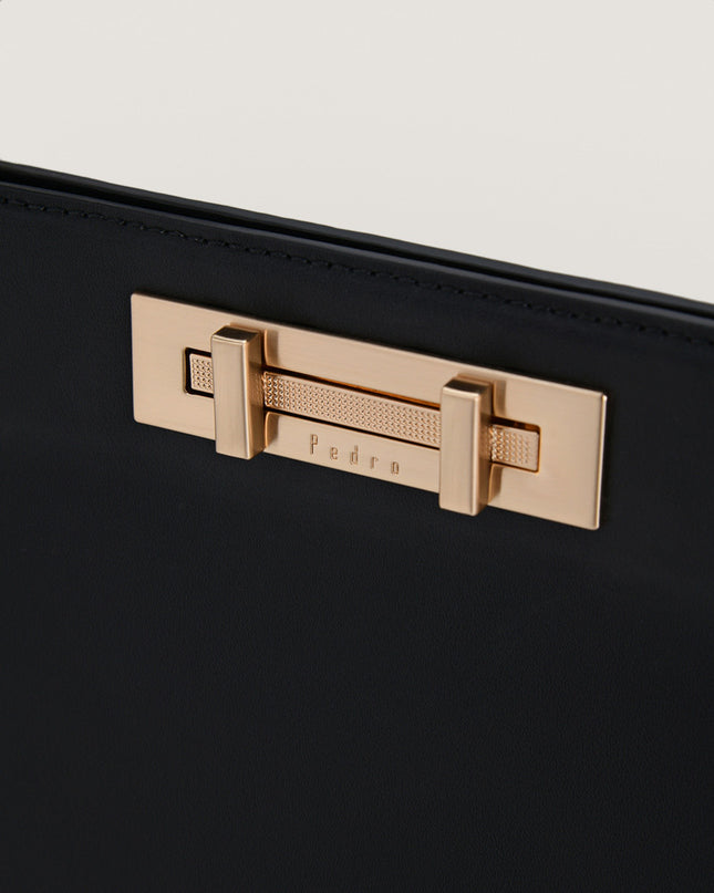 Top Handle Leather Bag