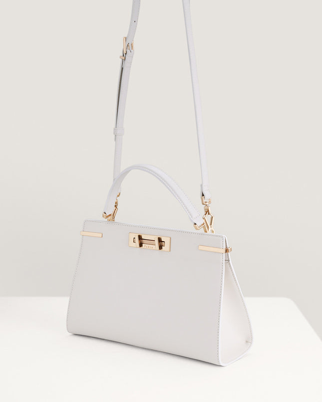 Top Handle Leather Bag