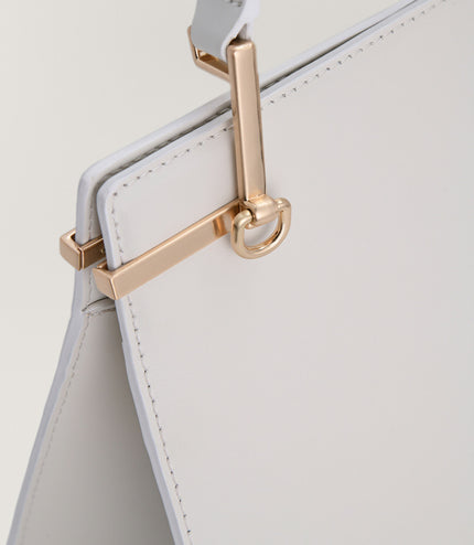 Top Handle Leather Bag