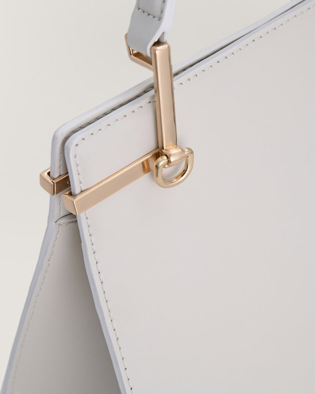 Top Handle Leather Bag