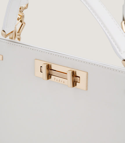 Top Handle Leather Bag