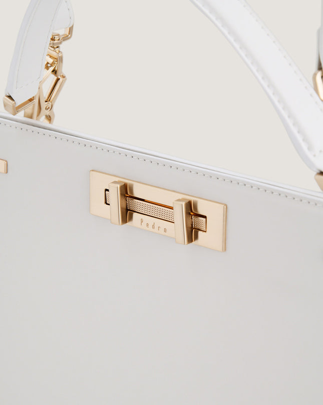 Top Handle Leather Bag