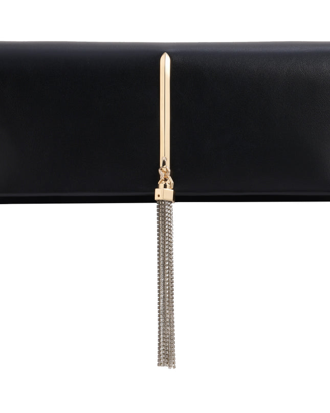 Long Clutch with Gem Tassel