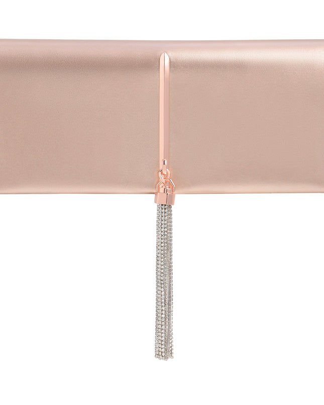 Long Clutch with Gem Tassel