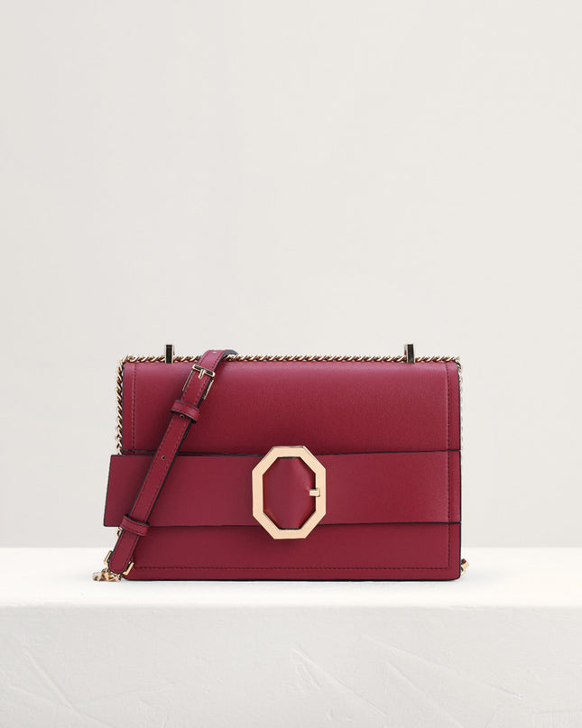 Chain Handle Shoulder Bag