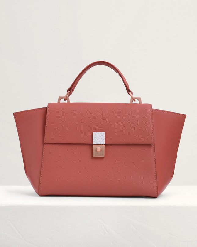 Leather Trapeze Bag